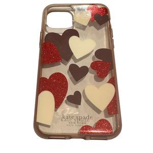 Kate Spade Hearts Transparent iPhone 11 Pro Case
